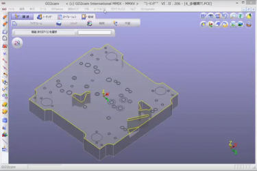 GO2cam  穴リスト自動作成機能